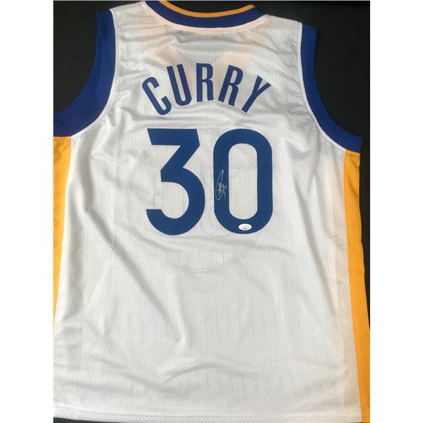 STEPHEN CURRY SIGNED GOLDEN STATE WARRIORS JERSEY - JSA COA