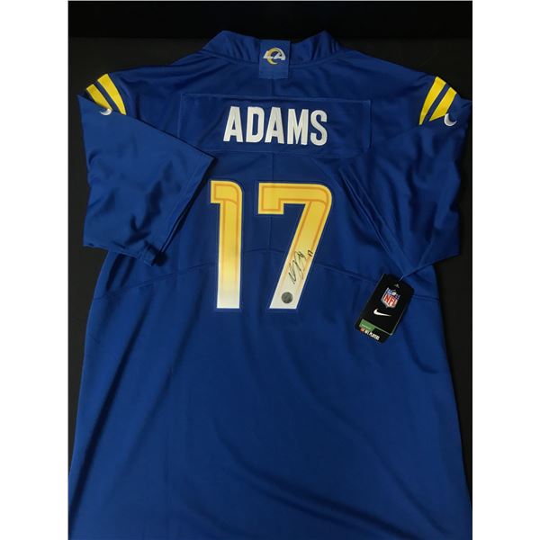 DAVANTE ADAMS SIGNED Los Angeles RAMS JERSEY - KB COA