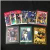 Image 1 : LOT OF 9 NFL TRADING CARDS