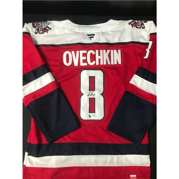 ALEXANDER OVECHKIN SIGNED WASHINGTON CAPITALS SCREAMING EAGLE HOCKEY JERSEY - ACE COA