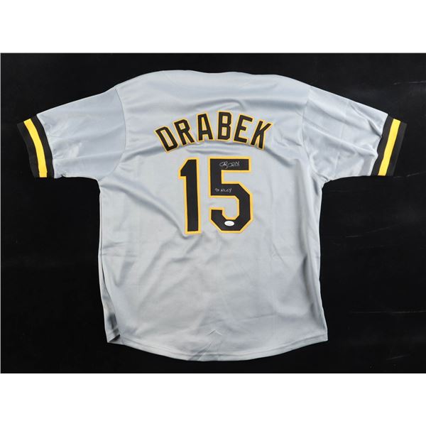 DOUG DRABEK SIGNED PITTSBURGH PIRATES JERSEY - JSA COA