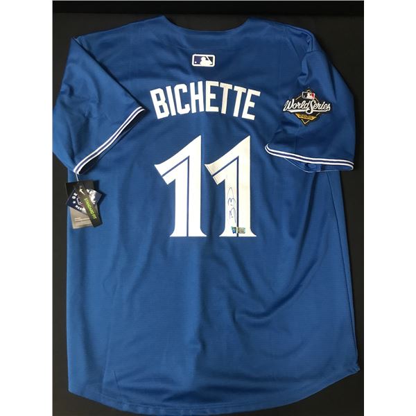 BO BICHETTE SIGNED TORONTO BLUE JAYS JERSEY - ACE COA