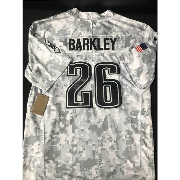 SAQUON BARKLEY SIGNED PHILADELPHIA EAGLES JERSEY - ACE COA