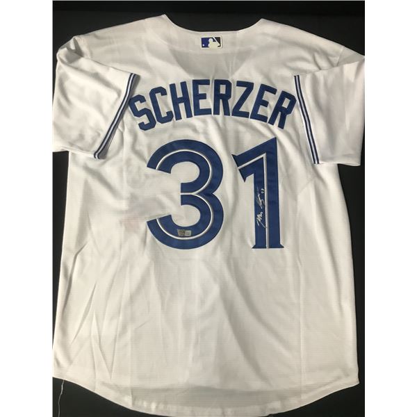 MAX SCHERZER SIGNED TORONTO BLUE JAYS JERSEY - ACE COA