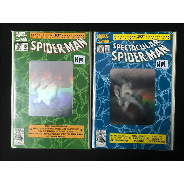 LOT OF 2 GIANT SIZED 30TH ANNIVERSARY SPECIAL - MARVEL COMICS