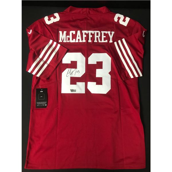 CHRISTIAN MCCCAFFREY SIGNED SAN FRANCISCO 49ERS JERSEY - ACE COA