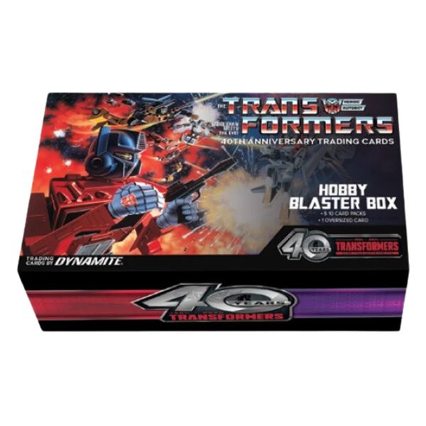 TRANSFORMERS 40TH ANNIVERSARY EDITION SEALED HOBBY BLASTER BOX
