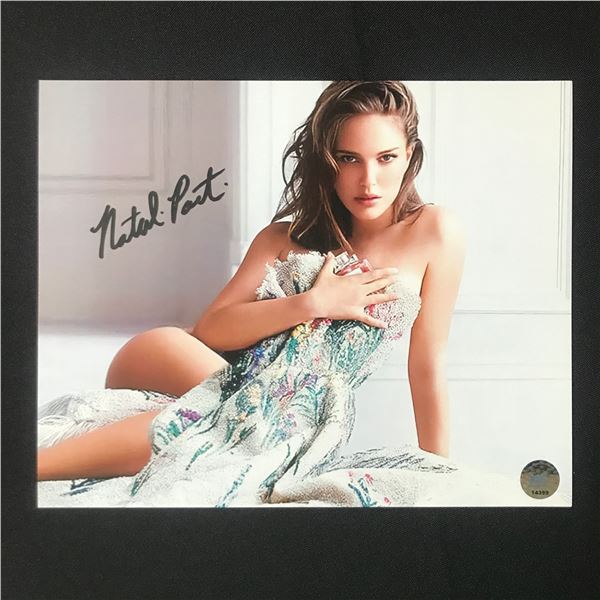 NATALIE PORTMAN SIGNED 8X10 - KB COA