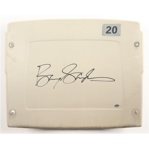 BARRY SANDERS SIGNED STADIUM SEATBACK (SCHWARTZ COA)