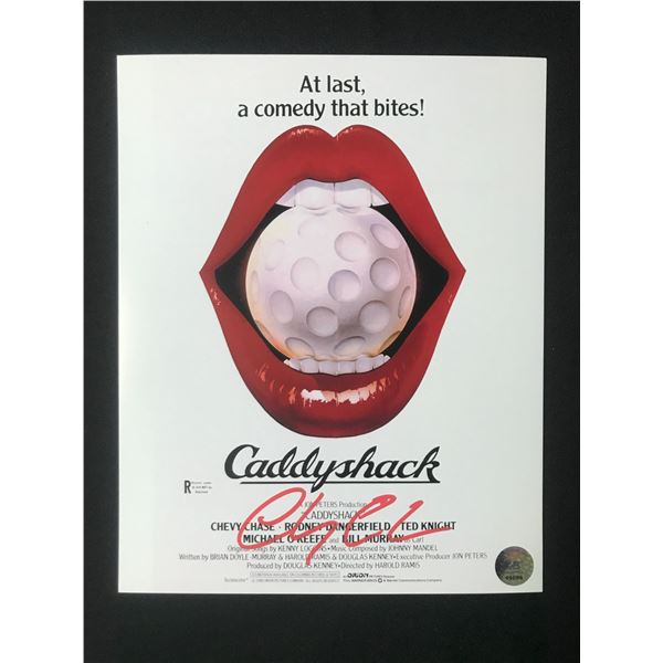 Chevy Chase SIGNED CADDYSHACK 8X10 - KB COA
