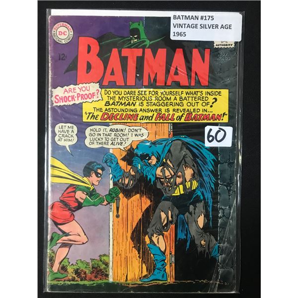 BATMAN #175 (1965) - DC COMICS
