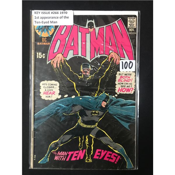 BATMAN #266 (1970) 1ST APPEARANCE OF THE TEN EYED MAN - DC COMICS