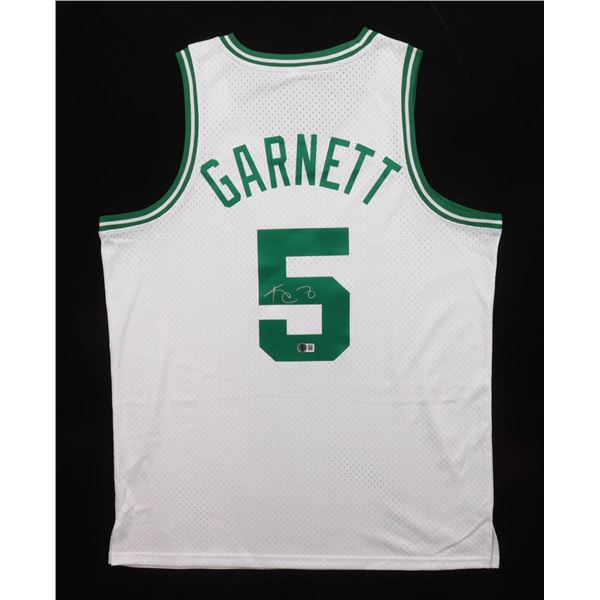 KEVIN GARNETT SIGNED BOSTON CELTICS JERSEY - BECKETT COA