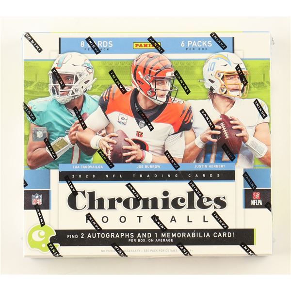 2020 PANINI CHRONICLES FOOTBALL SEALED TRADING CARD BOX