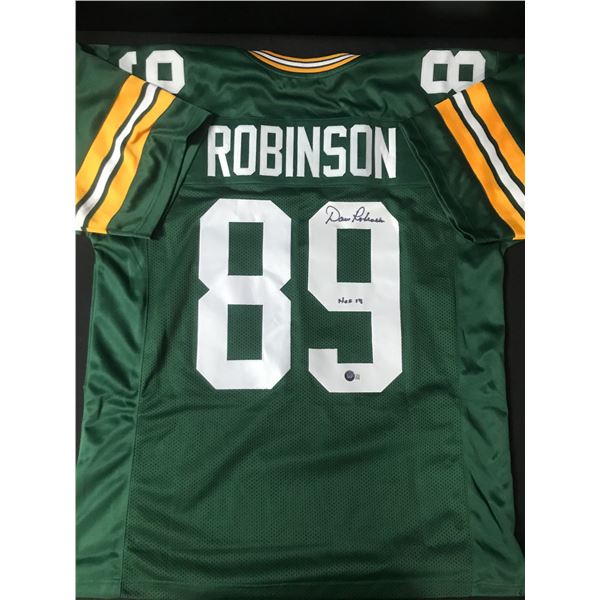 DAVE ROBINSON SIGNED GREEN BAY PACKERS JERSEY - BECKETT COA