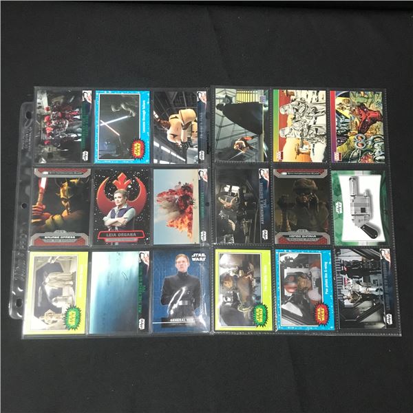 SLEEVE OF STAR WARS TRADING CARDS