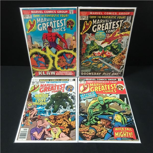 LOT OF MARVEL'S'GREATEST COMICS - MARVEL COMICS