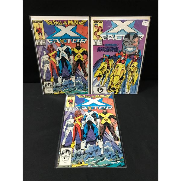 LOT OF 3 X-FACTOR COMICS - MARVEL COMICS