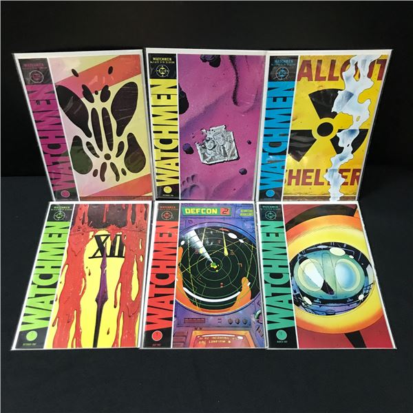LOT OF 6 WATCHMEN COMICS - DC COMICS