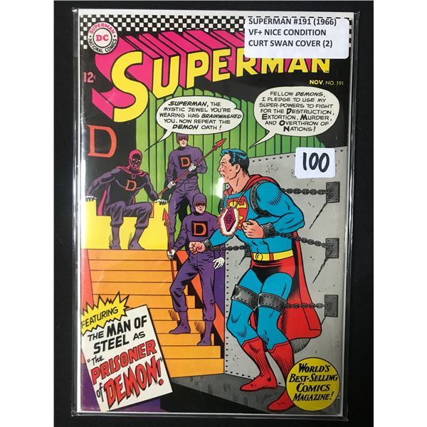 SUPERMAN #191 (1966) - DC COMICS