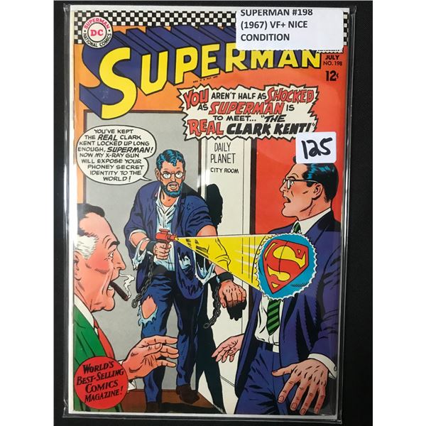 SUPERMAN #198 (1967) - DC COMICS