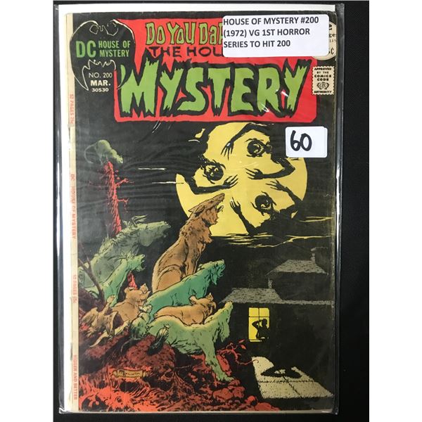 HOUSE OF MYSTERY #200 (1972) - DC COMICS