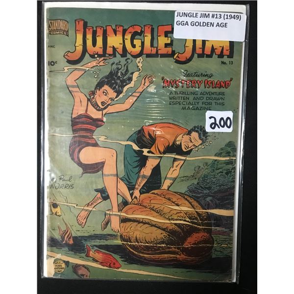JUNGLE JIM #13 (1949) - STANDARD COMICS
