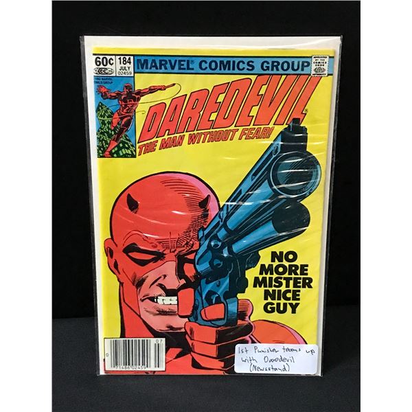 DAREDEVIL #184 1ST PUNISHER TEAM UP - MARVEL COMICS