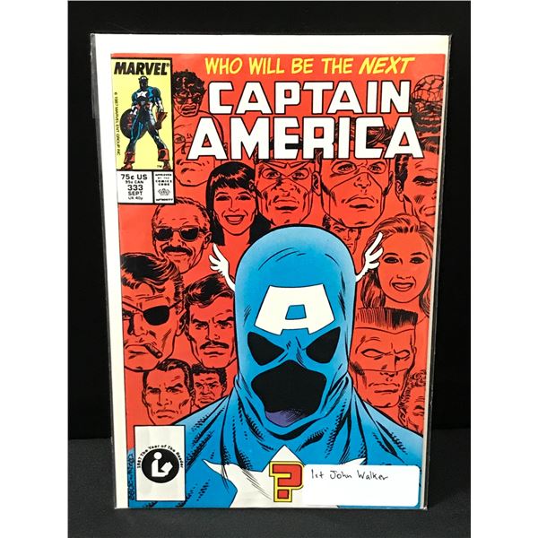 Captain America #333 - MARVEL COMICS