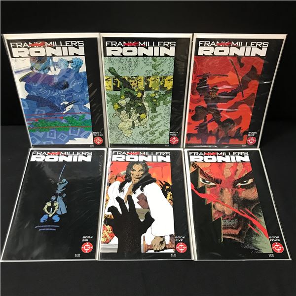LOT OF 6  FRANK MILLER'S RONIN #1-6 - DC COMICS