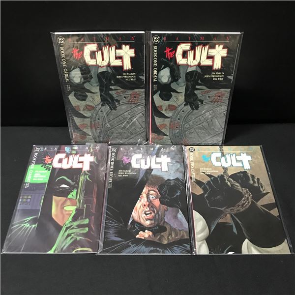 LOT OF 5 THE CULT COMICS #1-4 - DC COMICS
