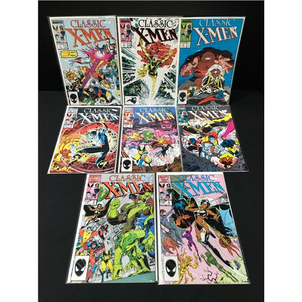 LOT OF 8 CLASSIC X-MEN COMICS - MARVEL COMICS