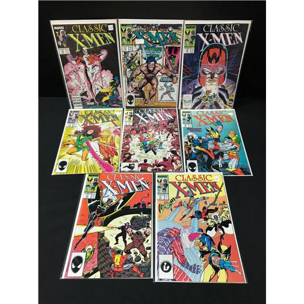 LOT OF 8 CLASSIC X-MEN COMICS - MARVEL COMICS