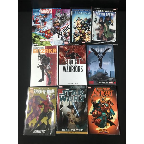 LOT OF 10 MARVEL COMICS - VARIOUS TITLES