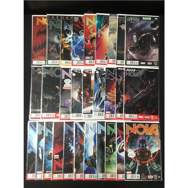 LARGE LOT OF NOVA COMICS - MARVEL COMICS