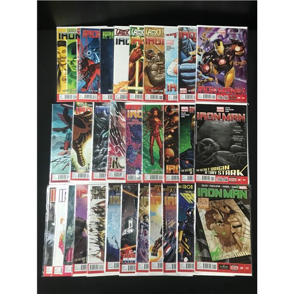 LOT OF IRON MAN COMICS - MARVEL COMICS