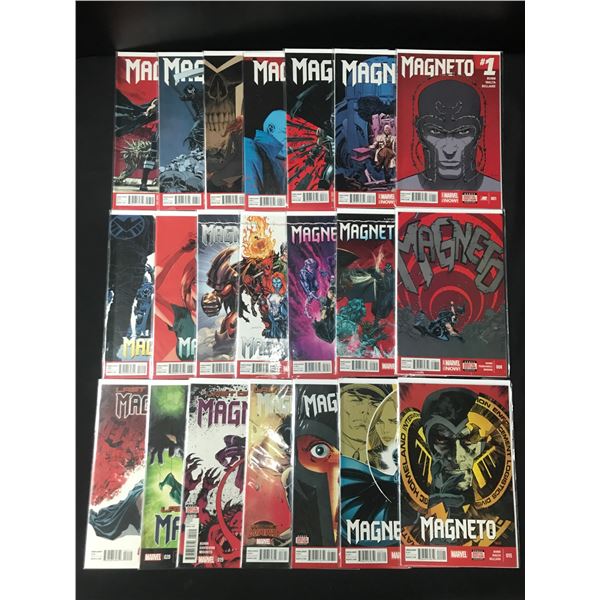 LARGE LOT  OF MAGNETO COMICS - MARVEL COMICS