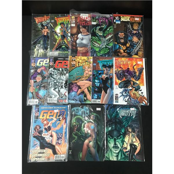 LOT OF 13 COMICS VARIOUS TITLES