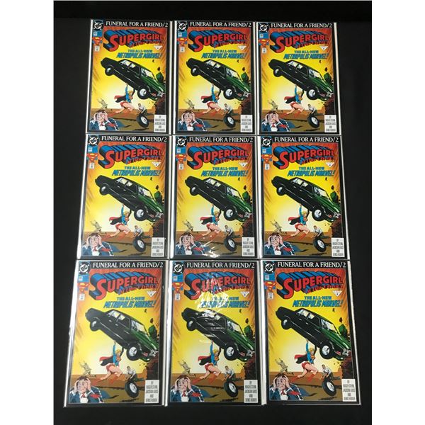 LOT OF 9 SUPERGIRL NO.4`S (DC COMICS)
