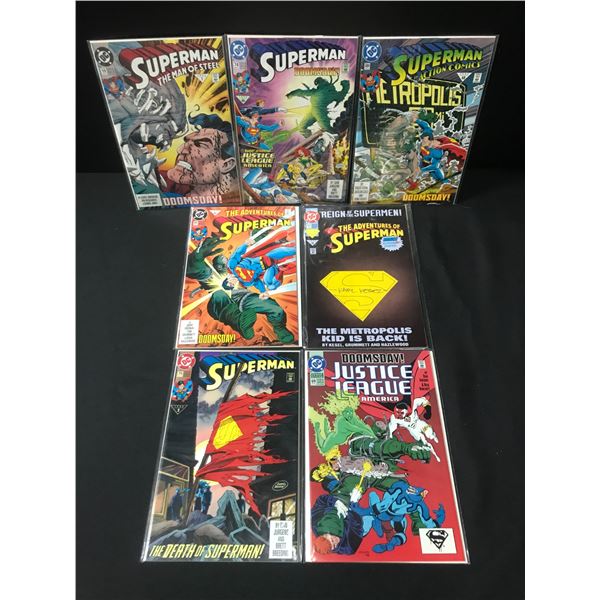 LOT OF 7 COMICS VARIOUS TITLES