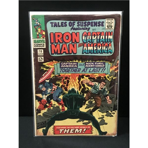 MARVEL COMICS NO.78 TALES OF SUSPENSE