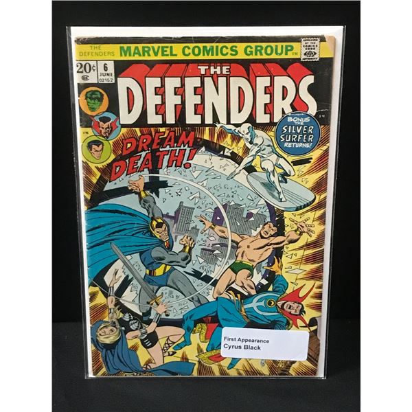 MARVEL COMICS NO.6 THE DEFENDERS