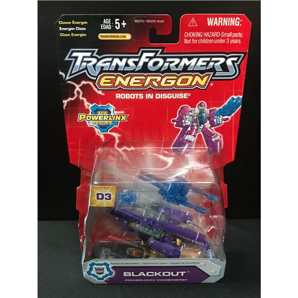 VINTAGE TRANSFORMERS ENERGON BLACKOUT IN ORIGINAL PACKAGING