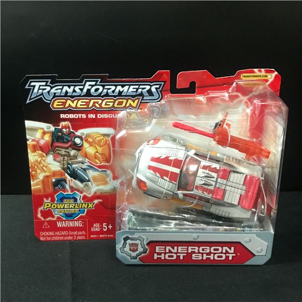 VINTAGE TRANSFORMERS ENERGON  ENERGON HOT SHOT IN ORIGINAL PACKAGING