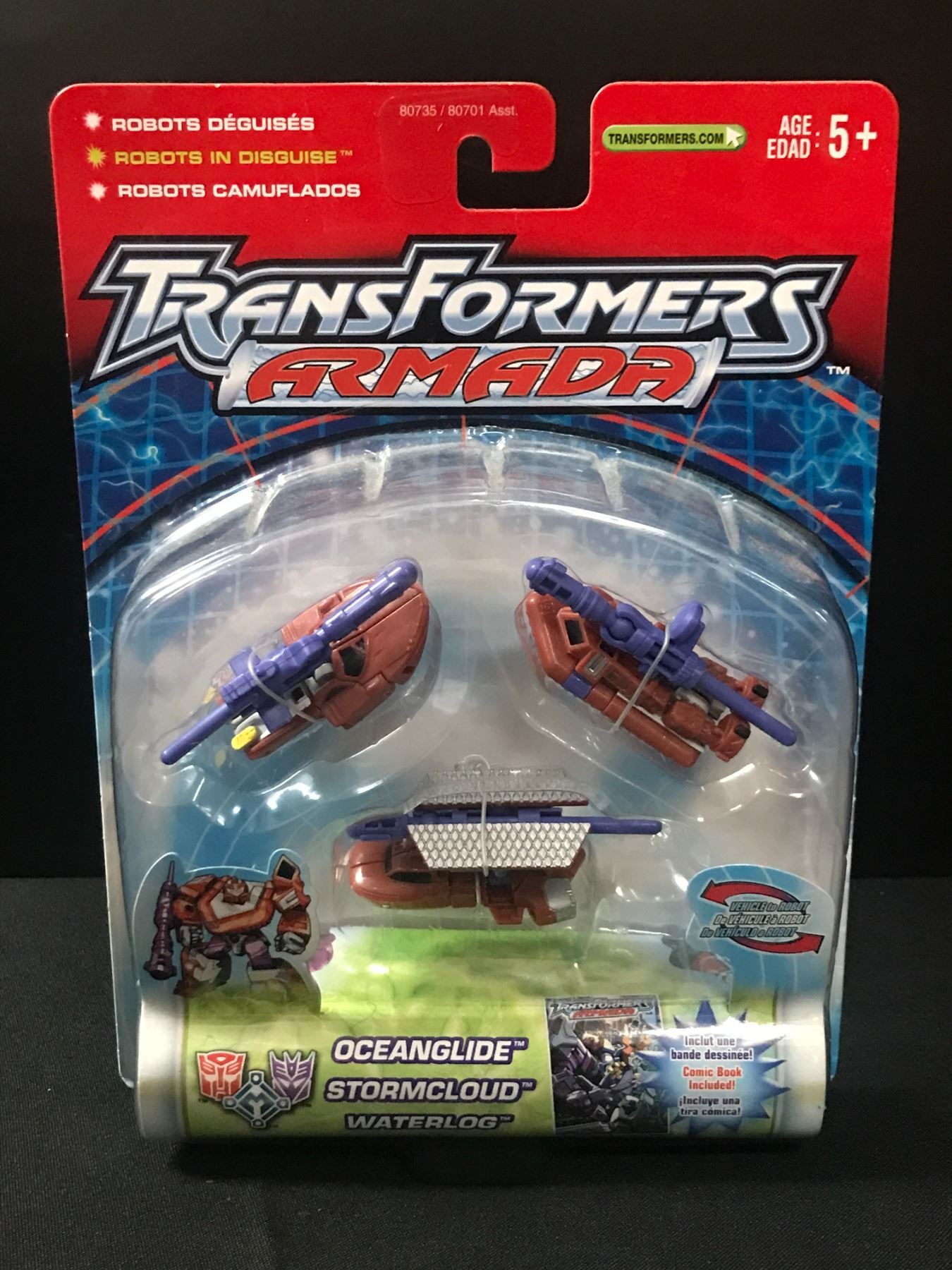VINTAGE TRANSFORMERS ARMADA OCEANGLIDE IN ORIGINAL PACKAGING