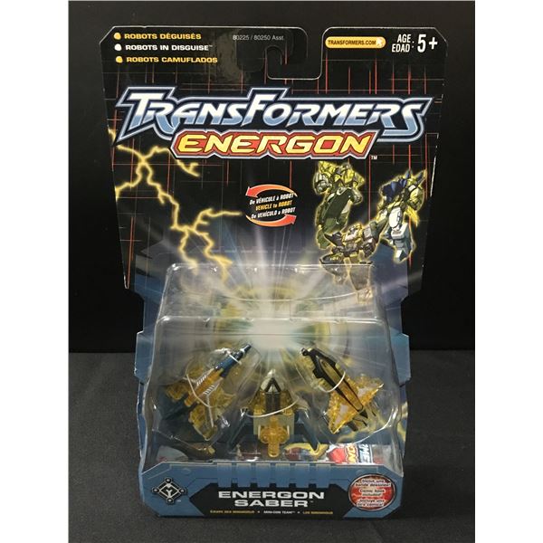 VINTAGE TRANSFORMERS ENERGON ENERGON SABER IN ORIGINAL PACKAGING