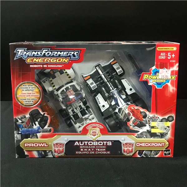 VINTAGE TRANSFORMERS ENERGON PROWL IN ORIGINAL PACKAGING
