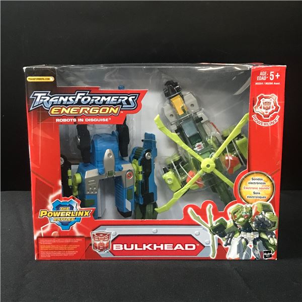 VINTAGE TRANSFORMERS ENERGON BULKHEAD IN ORIGINAL PACKAGING
