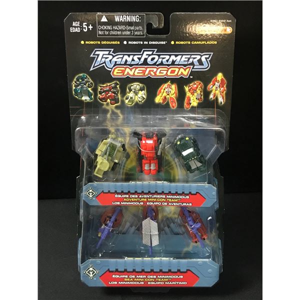 VINTAGE TRANSFORMERS ENERGON ADVENTURE MINI-COM TEAM IN ORIGINAL PACKAGING