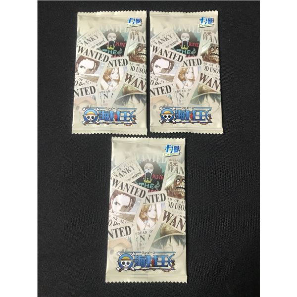 LOT OF 3 ONE PIECE SEALED PACKS